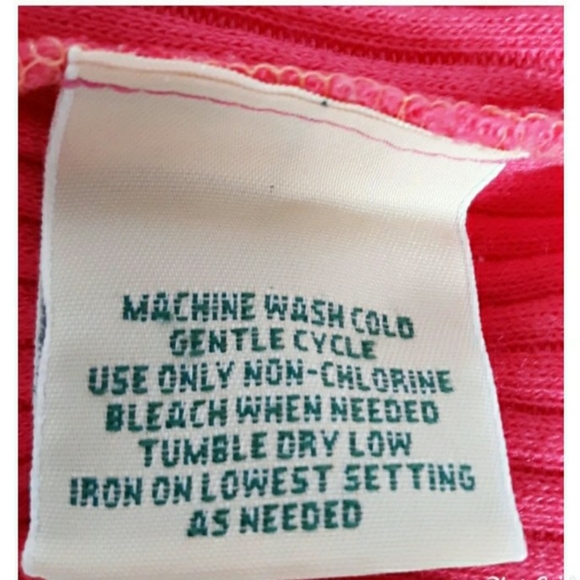 Womens Medium Top 3/4" Sleeved Striped ribbed slim fit shirt - Picture 8 of 9